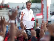 Presiden Jokowi Tiba di Kota Palembang