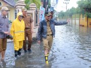 Hujan-hujanan, Gerak Cepat Ratu Dewa Tinjau Langsung Genangan Air Potensi Banjir