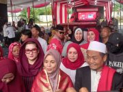 Ayu Nur Giri dan Rita Suryani Dampingi Istri Capres Ganjar Pranowo Kampanye di Ponpes SMB