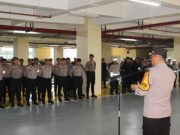 Karo Ops Polda Sumsel Pimpin Apel Operasi Terkait Penugasan Pemilu 2024