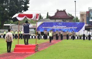 Pemkab OKI Gelar Apel Gabungan Kesiapsiagaan Tanggap Bencana Alam