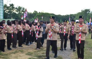 772 Peserta Ikuti Jambore Pramuka Ranting Lempuing
