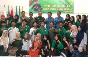 Kodim 0402/OKI Masuk Kampus, Berikan Kuliah Tambahan