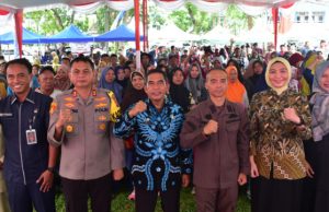 Jelang Ramadhan, Pemkab OKI Bersama Kejari Gelar Operasi Pasar Murah