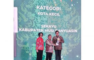 Kota Sekayu Muba Raih Piala Adipura ke-14 Kali