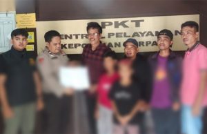 Warga Berhasil Amankan 2 Pencuri Kotak Amal Masjid Al Munawaroh Sukadana