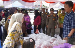 Kebutuhan Meningkat Jelang Lebaran, Pemkab OKI Gelar Pasar Murah