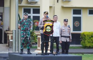 Amankan Mudik, Polres OKI Adakan Apel Gelar Pasukan Operasi Ketupat 2024