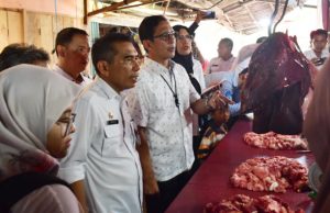 Pemkab OKI Bersama Satgas Pangan Polri Cek Harga Bapokting Jelang Lebaran