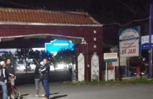 Polres OKI Bubarkan Aksi Balap Liar di Depan RSUD Kayuagung
