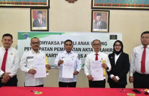 Pemkab-Kejari OKI Kolaborasi Penuhi Hak Sipil Anak Terlantar