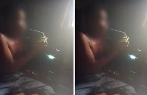 Tersebar Video Pria Diduga Asal Cengal OKI Sedang Asyik Konsumsi Narkoba
