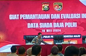 Giat Evaluasi Input Data Si Ada Baja Slog Polri di Polda Sumsel