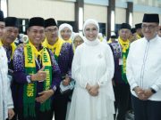 Bersama Pj. Gubernur Sumsel, Anita Noeringhati Lepas Keberangkatan 445 CJH