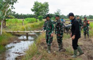 Pangdam II/Sriwijaya Kunjungi Program Opla di Wilayah Kodim 0402/OKI