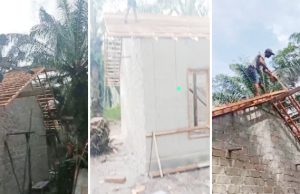 Sudah Mulai Rampung, Begini Kondisi Bedah Rumah Warga yang Dilaksanakan Polres OKI