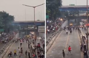 HUT Jakarta ke-497 Diwarnai Aksi Tawuran Dua Kelompok Warga