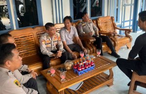 Gelar Patroli Dialogis, Polres OKI Kembali Sambangi Desa Sungai Sodong dan PT SWA