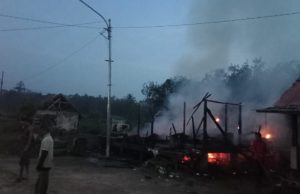 Bangunan Asrama Pria di Ponpes Ma’had Utsmani SP Padang Ludes Dilalap Si Jago Merah