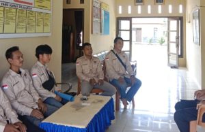 Usai Dilantik, Panitia Pemilihan Kecamatan Datangi Polsek Pedamaran Timur