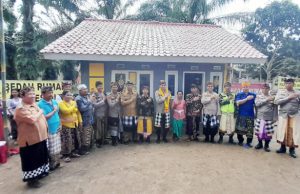 Kapolres OKI Resmikan Bedah Rumah di Mesuji Makmur, Ibu Jero Ucapkan Terima Kasih
