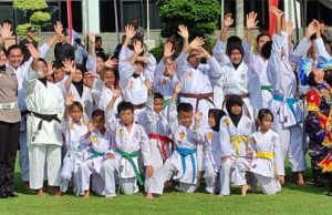 Kapolres OKI Beri Apresiasi Penampilan Karate Gajah Sora Hingga Peragaan Tongkat Polri