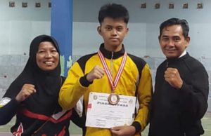 Karateka Gajah Sora Polres OKI Ukir Prestasi Gemilang di Ajang O2SN Sumsel Tingkat SMA