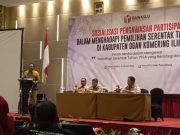 Hadapi Pilkada Serentak 2024, Bawaslu OKI Gelar Sosialisasi Pengawasan Partisipatif