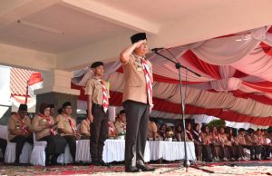 Gerakan Pramuka OKI Diajak Aktif dalam Kegiatan Sosial