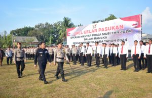 Polres OKI Siap Amankan Tahapan Pilkada 2024
