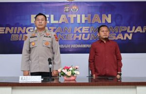 Pelatihan Peningkatan Kemampuan Kehumasan Polres OKI Sukses Diselenggarakan