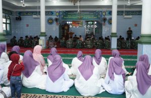 Kodim 0402/OKI-OI Gelar Peringatan Maulid Nabi Muhammad Shallallahu Alaihi Wasallam