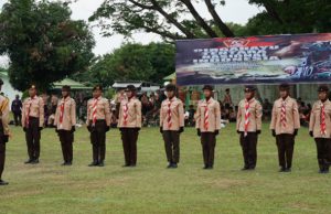 Semarak HUT TNI ke-79, Kodim 0402/OKI-OI Gelar Lomba PBB Piala Panglima TNI