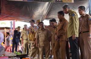 Pj. Bupati OKI Cek Harga dan Pantau Los Pasar Kayuagung