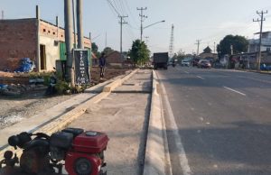 Selain Penanggulangan Banjir Dadakan, Pembangunan Pedestrian Trotoar Bakal Percantik Kota Indralaya