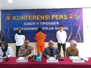 Bekerjasama dengan Amerika, Polda Sumsel Tangkap Pemuda Asal PALI
