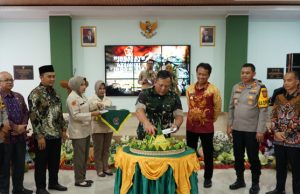 Puncak HUT TNI ke-79, Kodim 0402/OKI-OI Gelar Acara Syukuran