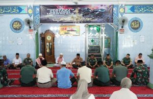 Peringati HUT TNI ke-79, Kodim 0402/OKI Laksanakan Doa Bersama