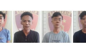 Aksi Curas di Lempuing Terungkap, 4 Pelaku Diamankan Polisi