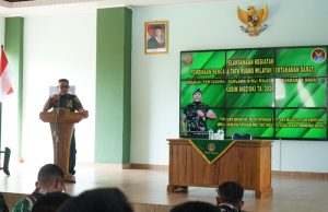 Tingkatkan Pertahanan Darat, Ini yang Dilakukan Kodim 0402/OKI