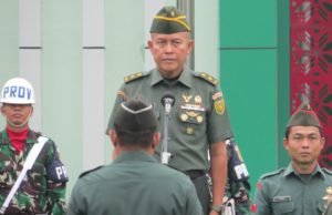 Jadi Irup Pada Upacara Bulanan, Ini Pesan Kasdim 0402/OKI