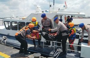 Kapolsek dan Kanit Reskrim Air Sugihan Jadi Korban Tabrakan Speedboat dan Jukung