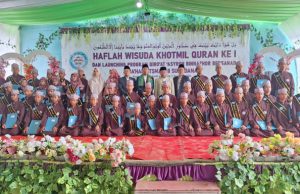 Ponpes Ma’had Utsmani II Sukadana Sukses Gelar Haflah Wisuda Khotmil Quran Pertama