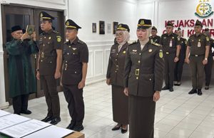 Kejari OKI Adakan Pelantikan Pejabat Baru Eselon IV dan V