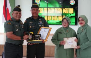 Dandim 0402/OKI-OI Pimpin Pelepasan Pabung Ogan Ilir