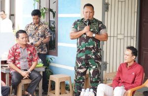 Dandim 0402/OKI Letakkan Batu Pertama Pembangunan Masjid Ar-Rahman Jua-Jua