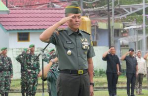Kasdim 0402/OKI: Upacara Bendera Bukan Sekadar Rutinitas, Tapi Implementasi Nasionalisme