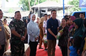 Sinergi Kodim 0402/OKI dan Pemda Tekan Inflasi Lewat Pasar Murah
