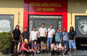 Operasi Premanisme dan Pungli di Pasar Shopping Kayuagung, Lima Orang Diamankan