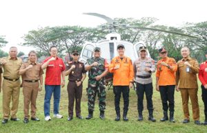 Dandim 0402/OKI Hadiri Apel dan Gladi Kesiapsiagaan Karhutla Tahun 2025